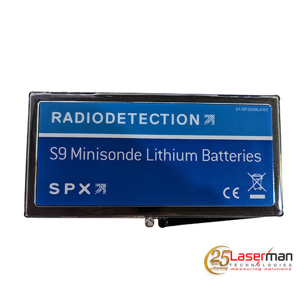 RadioDetection Pack of 10 × batteries for S9 MiniSonde