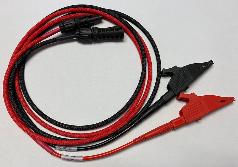 Solmetric PVA Test Leads (1500V rated): Safely Test PV Systems Up to 1500V