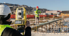 Leica LG6013071 iCON iCB50 Manual Construction Total Station