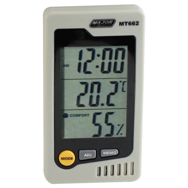 Major Tech MT662 Desktop Temperature & Humidity Meter