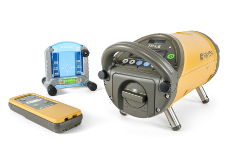 Topcon TP-L6WB Package Red Beam Pipe Laser Level